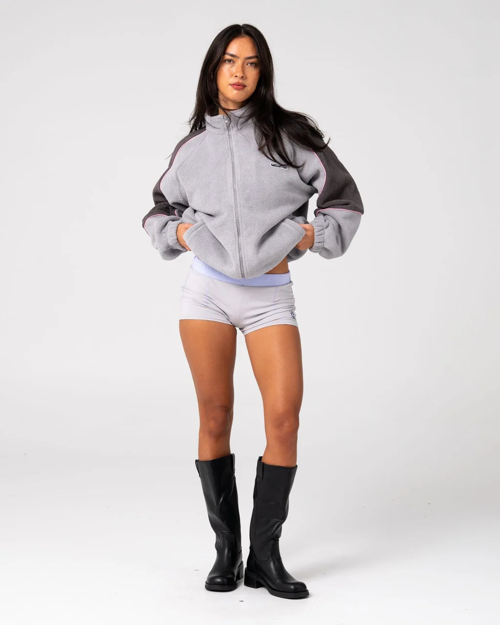 Coach Zip Through Sherpa Flee