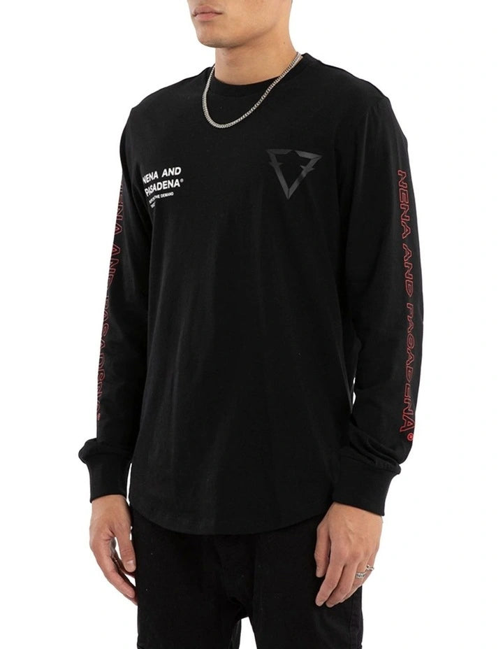 Unite Dual Curved Long Sleeve Tee