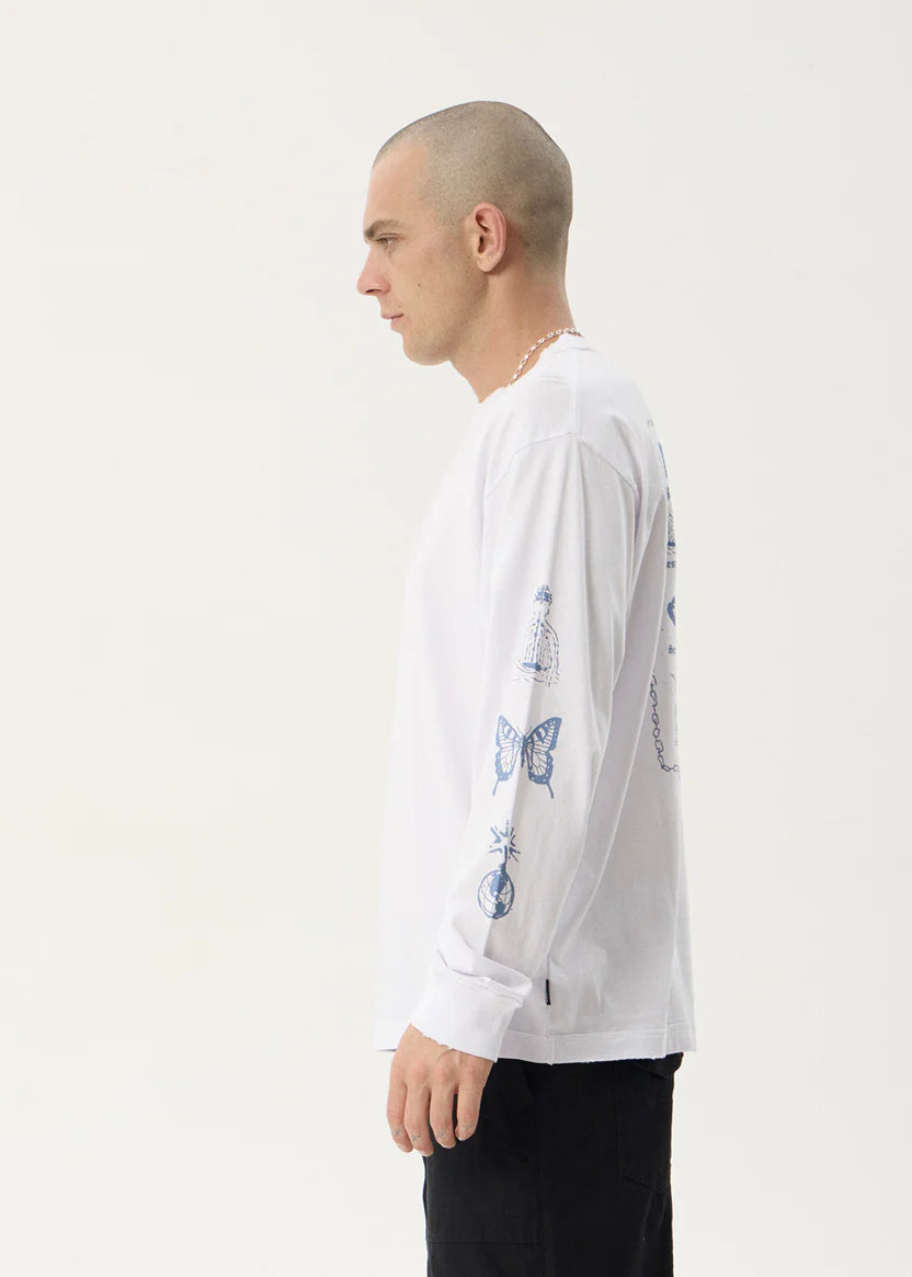 Spiritual Recycled Boxy Long Sleeve Tee