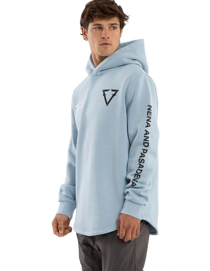 Track Dual Curved Hoodie