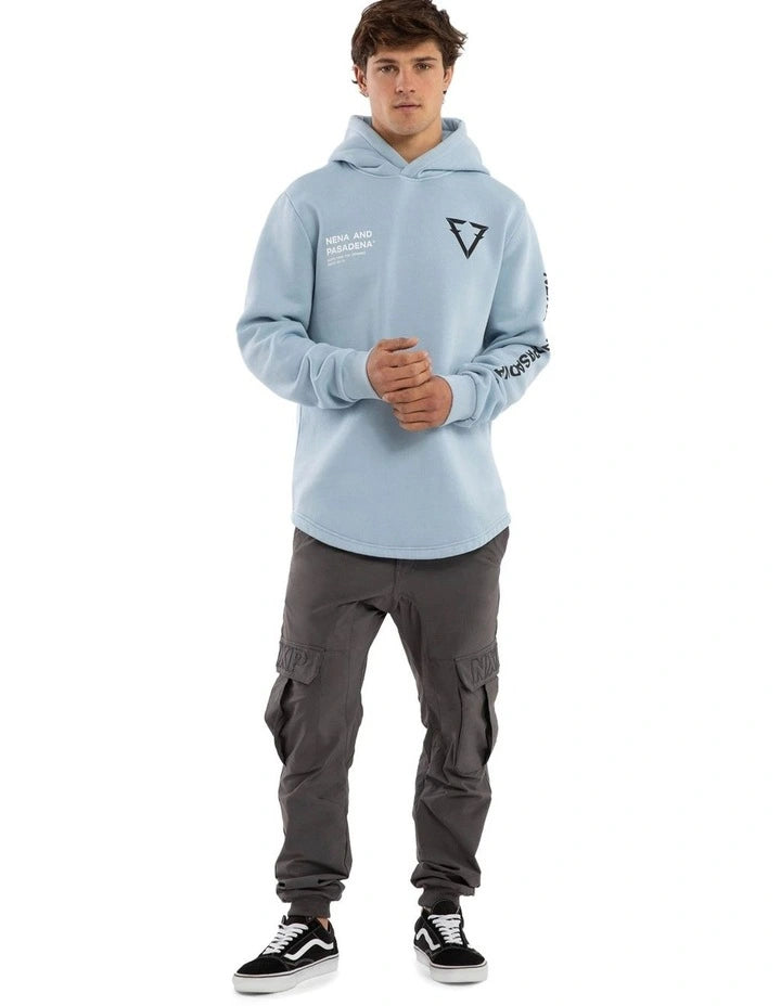 Track Dual Curved Hoodie