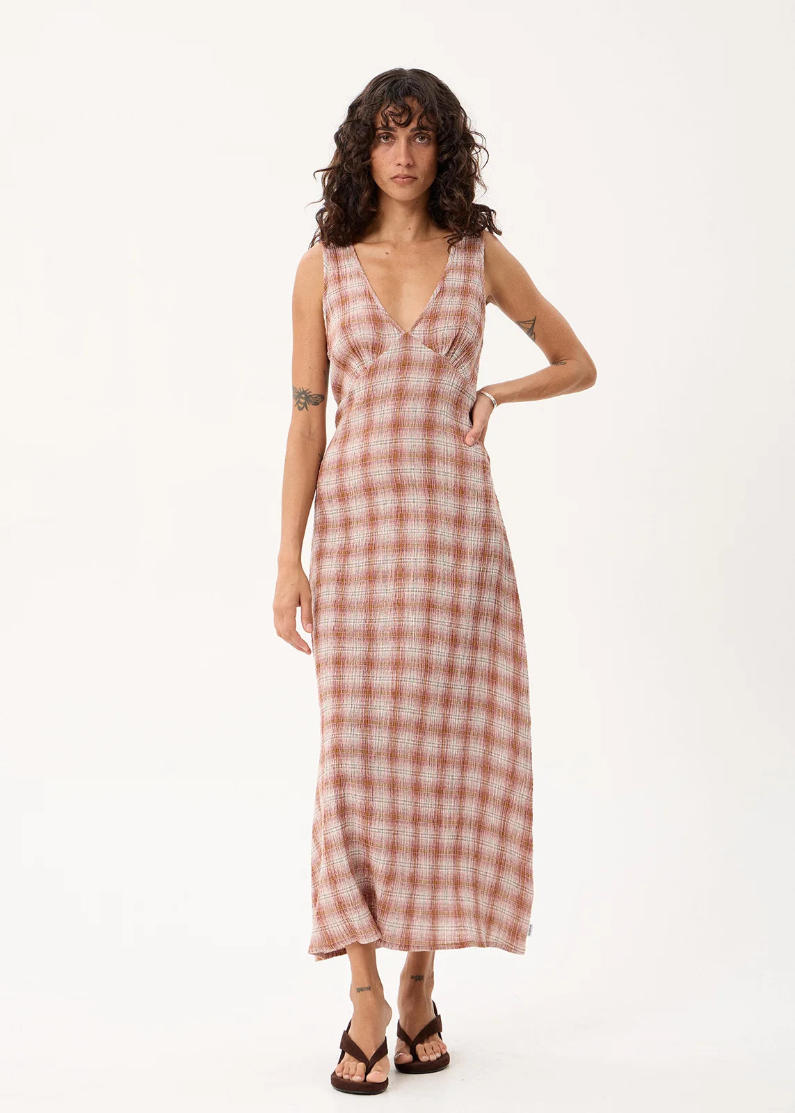 Tully Seersucker Maxi Dress