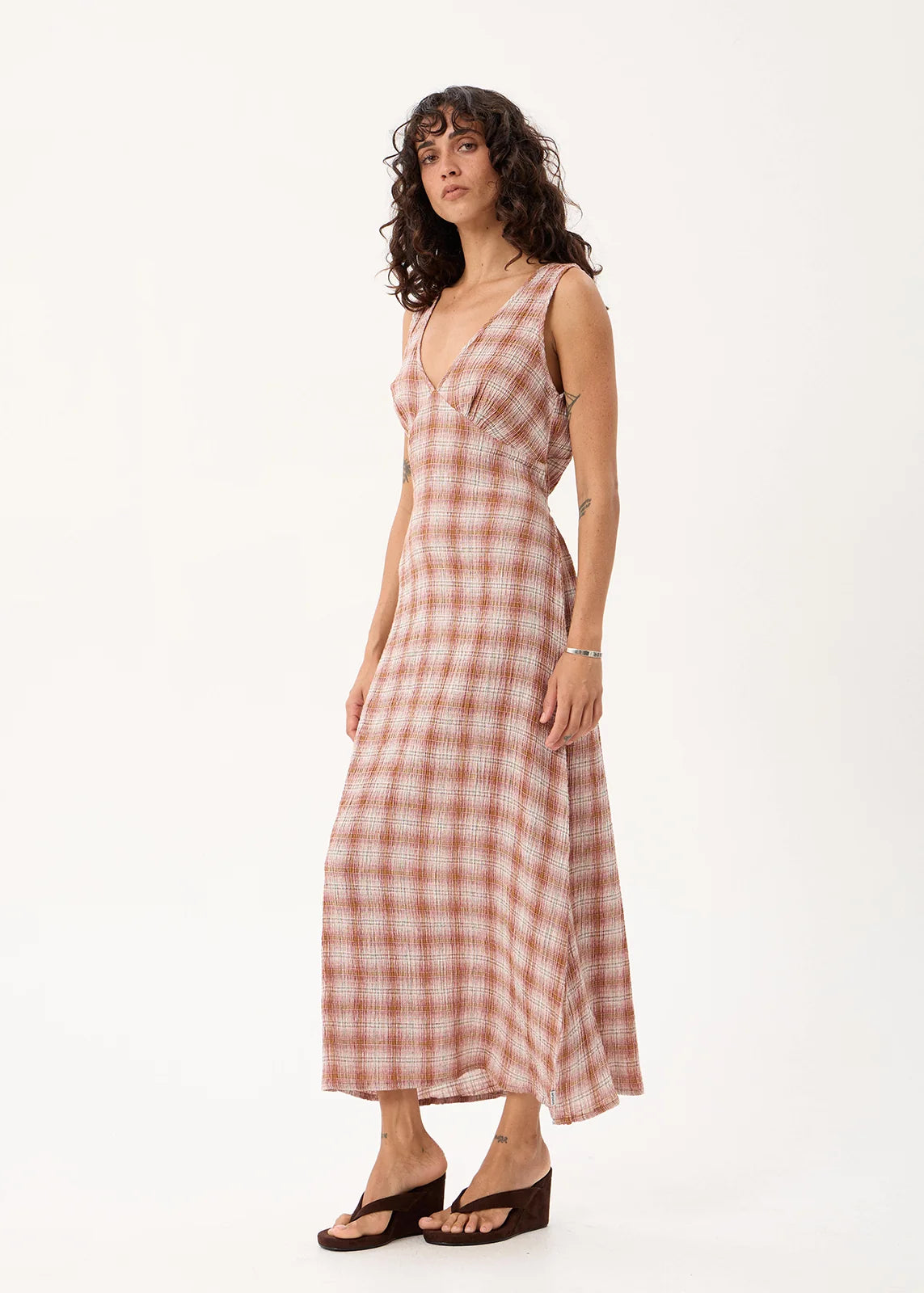 Tully Seersucker Maxi Dress