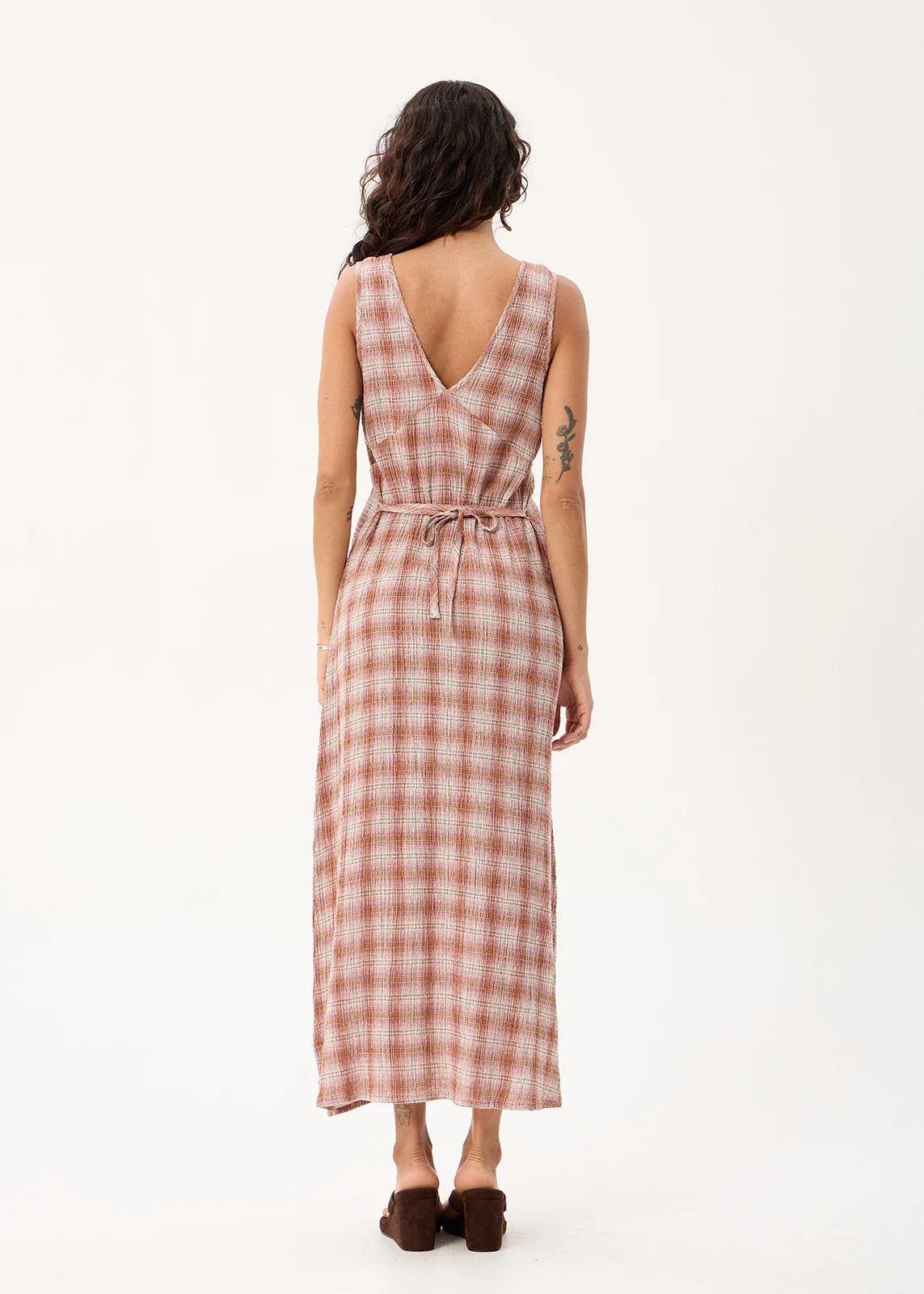 Tully Seersucker Maxi Dress