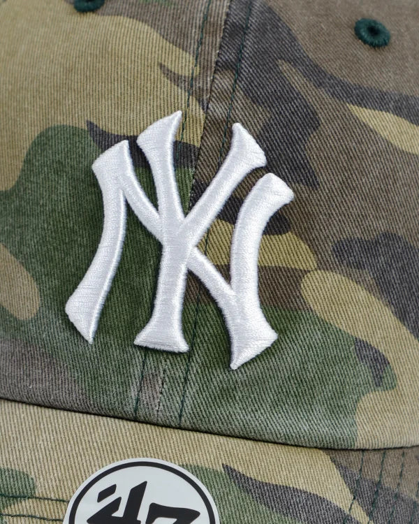 Clean Up NY Yankees Cap
