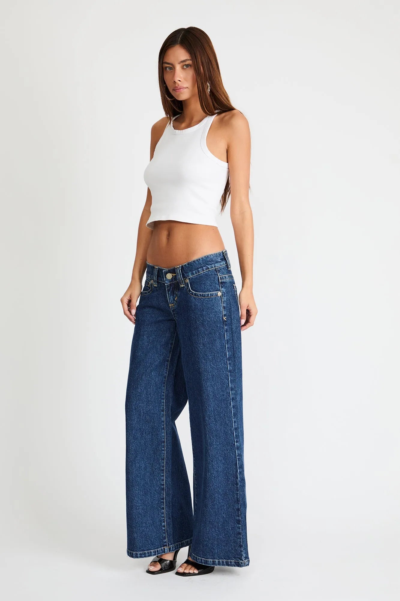 00 Wide Tara Blue Denim