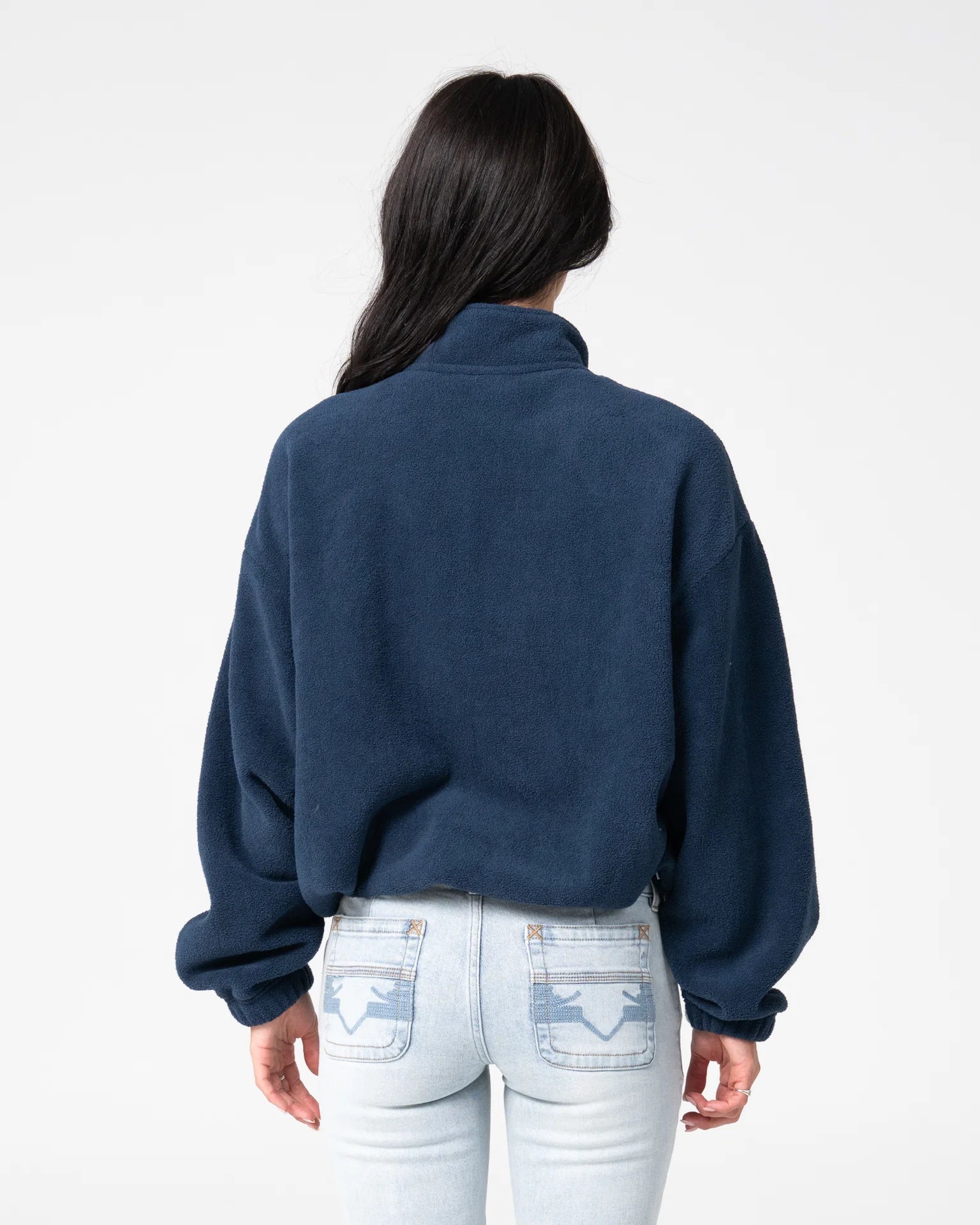 Two Tides Zip Through Sherpa Fleece
