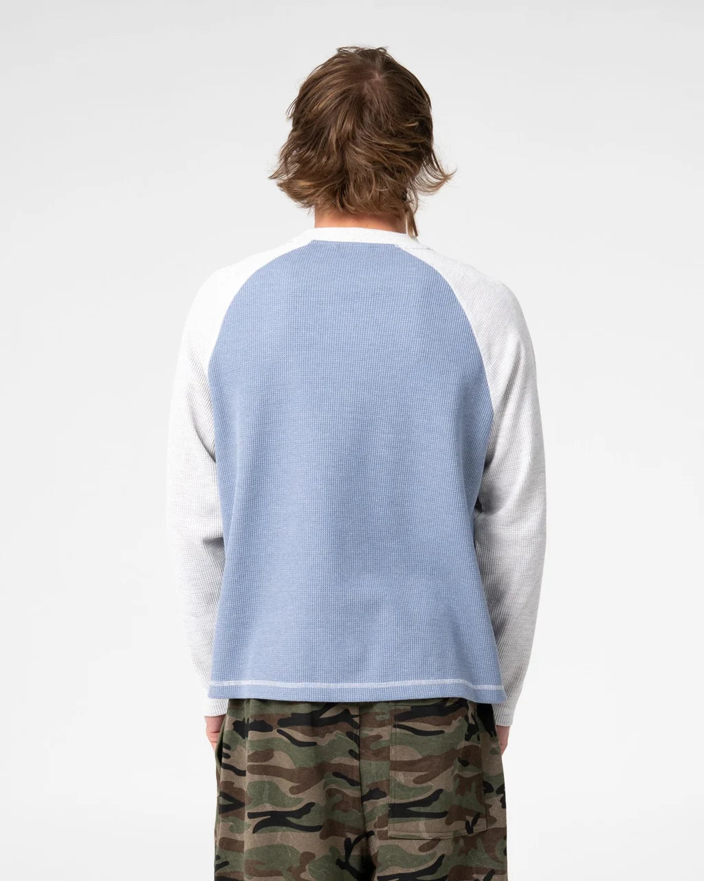 Shadow Waffle Long Sleeve Tee