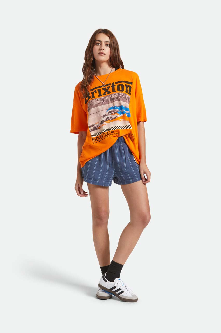 Back On Track Oversized Tee