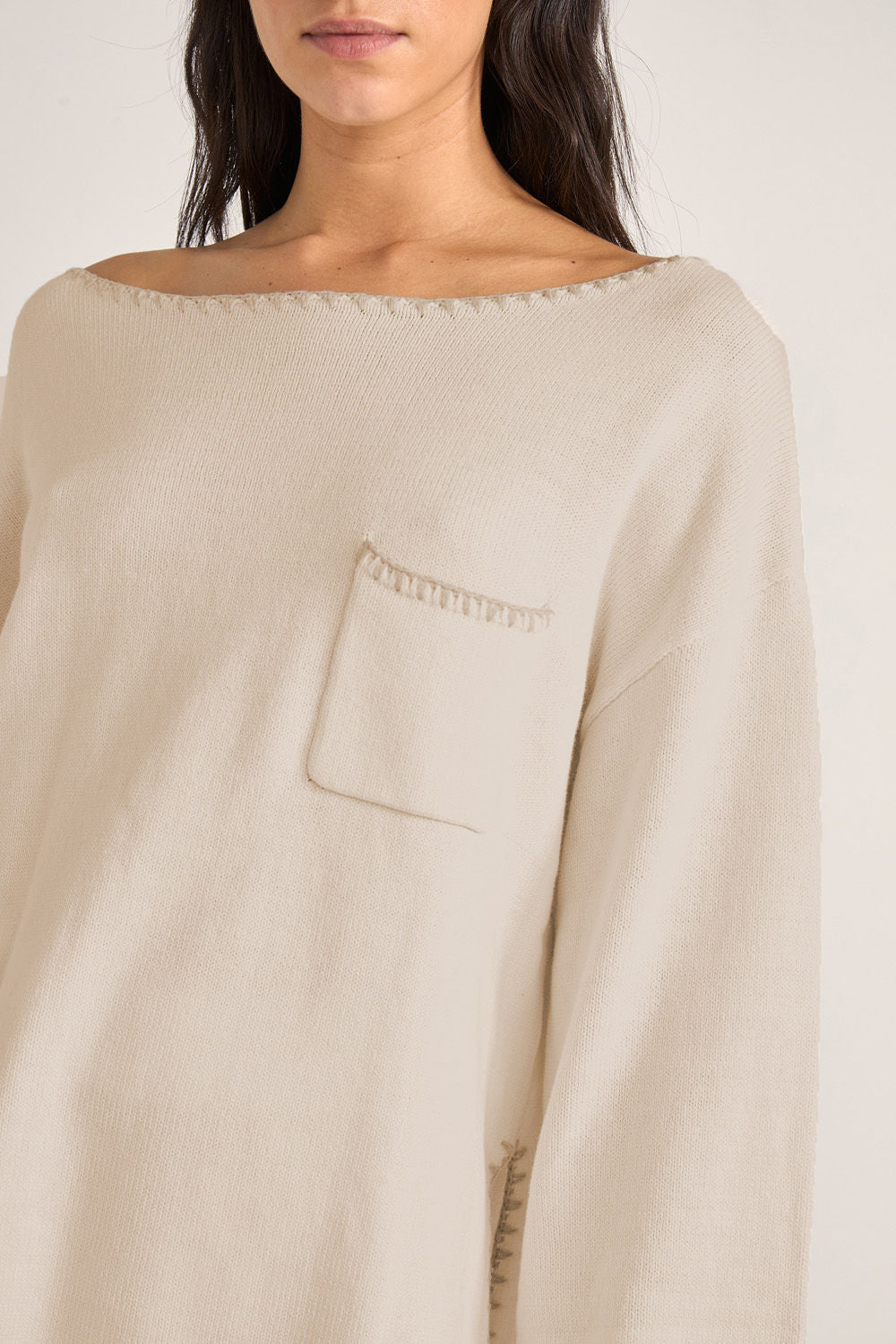 Bondi Knit Jumper - Natural