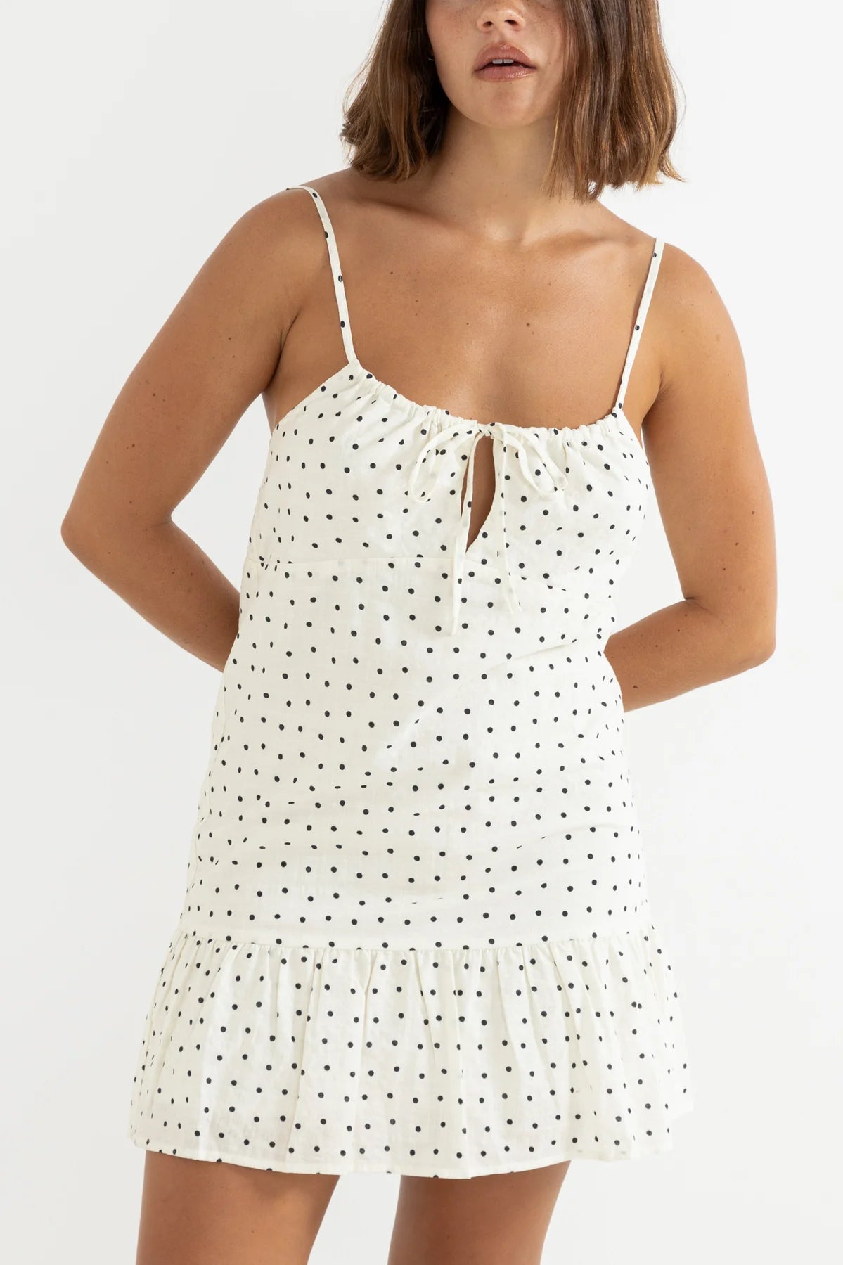 Polka Mini Dress