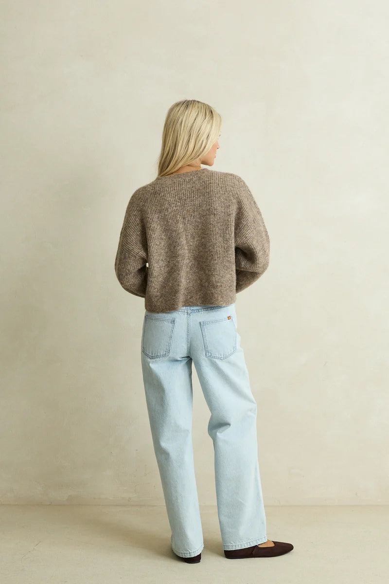 Quinn Fluffy Knit Cardigan