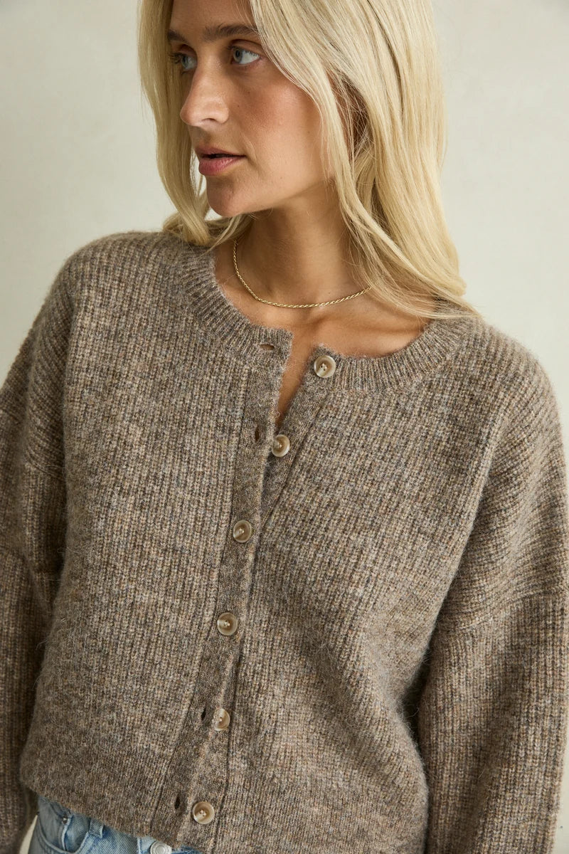 Quinn Fluffy Knit Cardigan