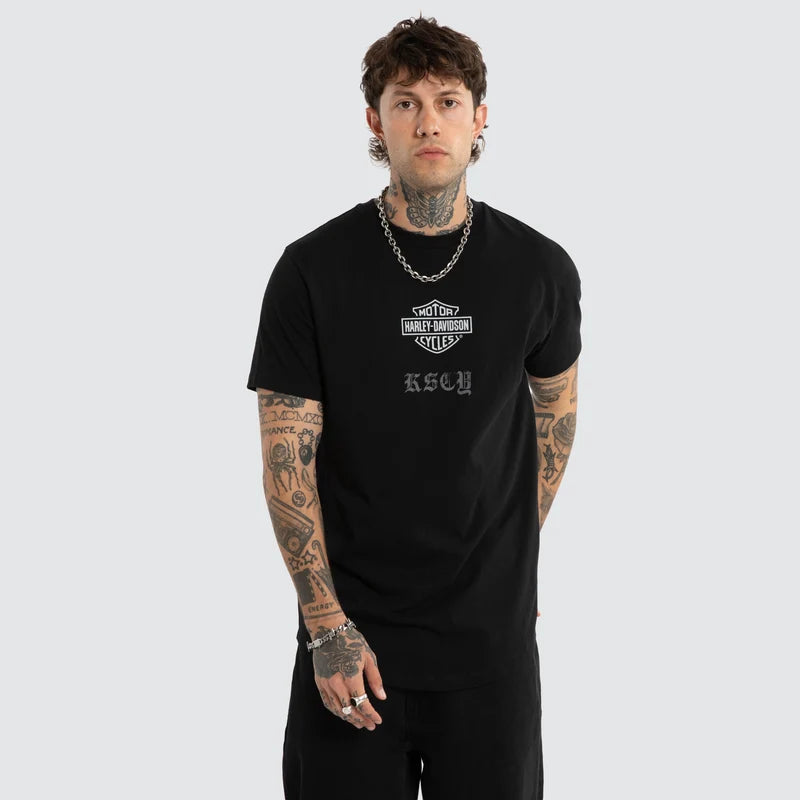 Harley-Davidson x KSCY Carve Dual Curved Tee