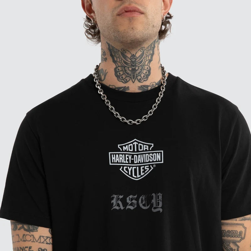Harley-Davidson x KSCY Carve Dual Curved Tee