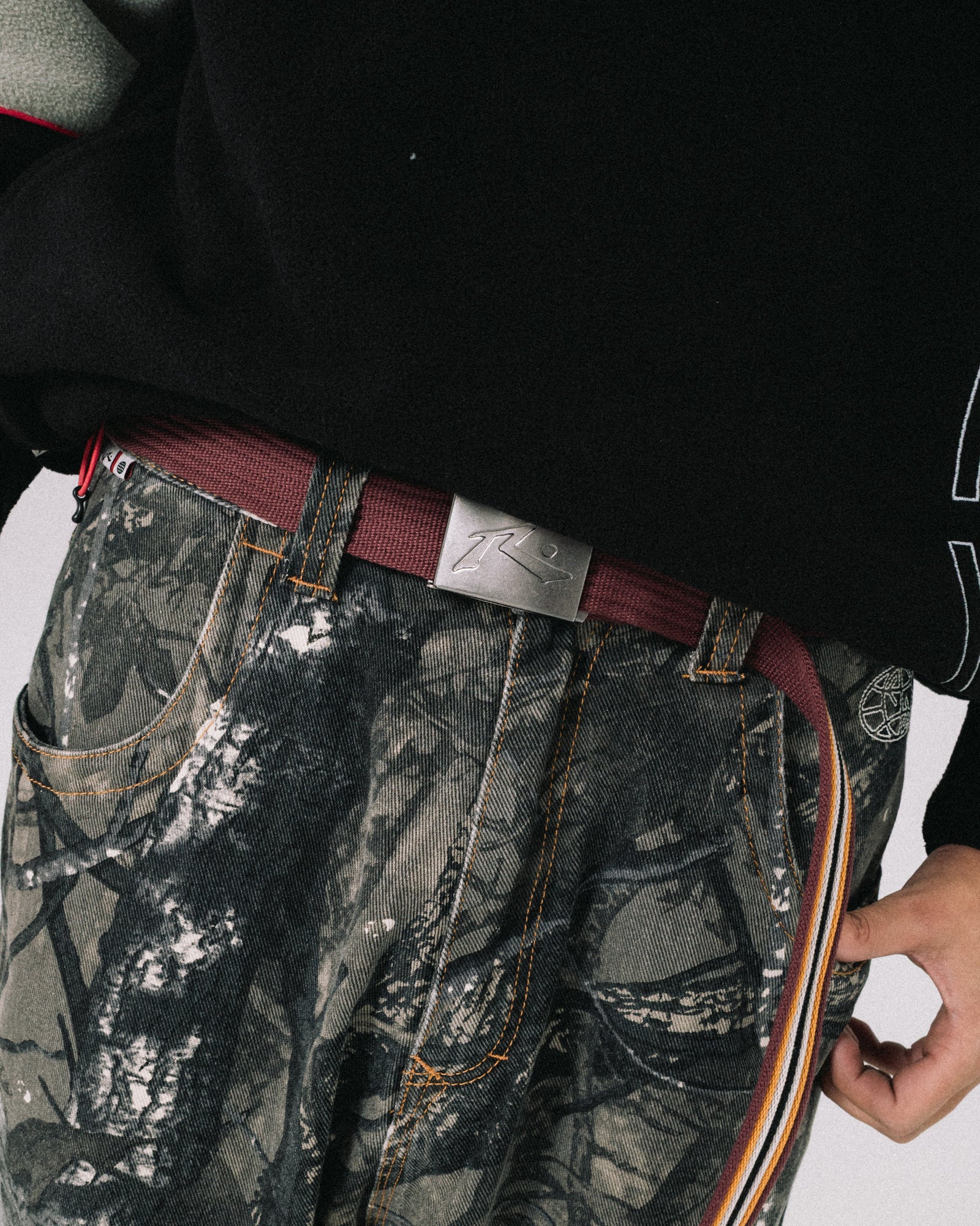 Blaze Belt Burgundy