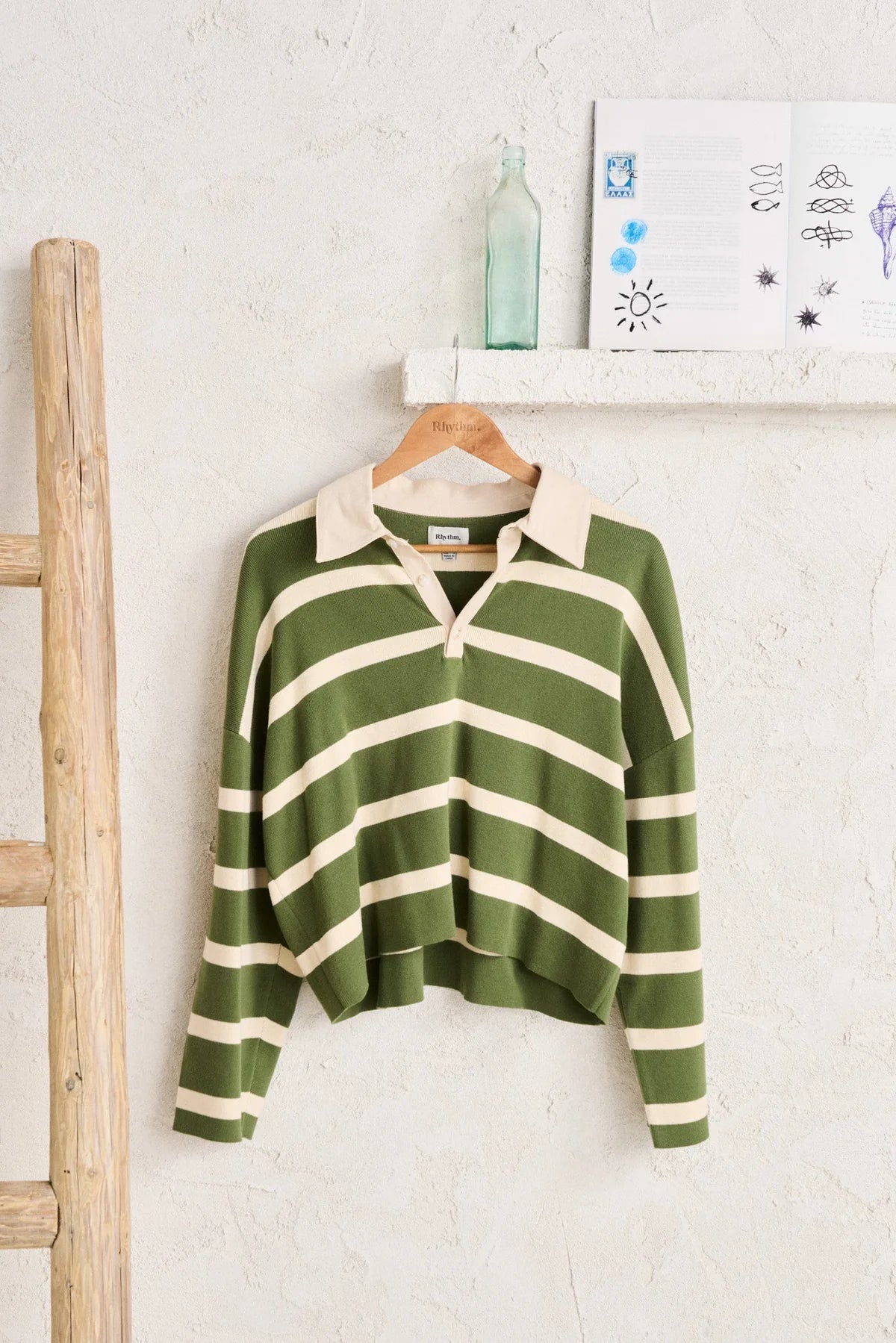 Rugby Polo Knit Sweater