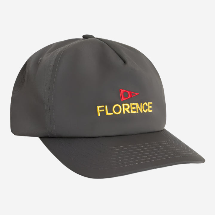 Florence Logo Twill Hat Black