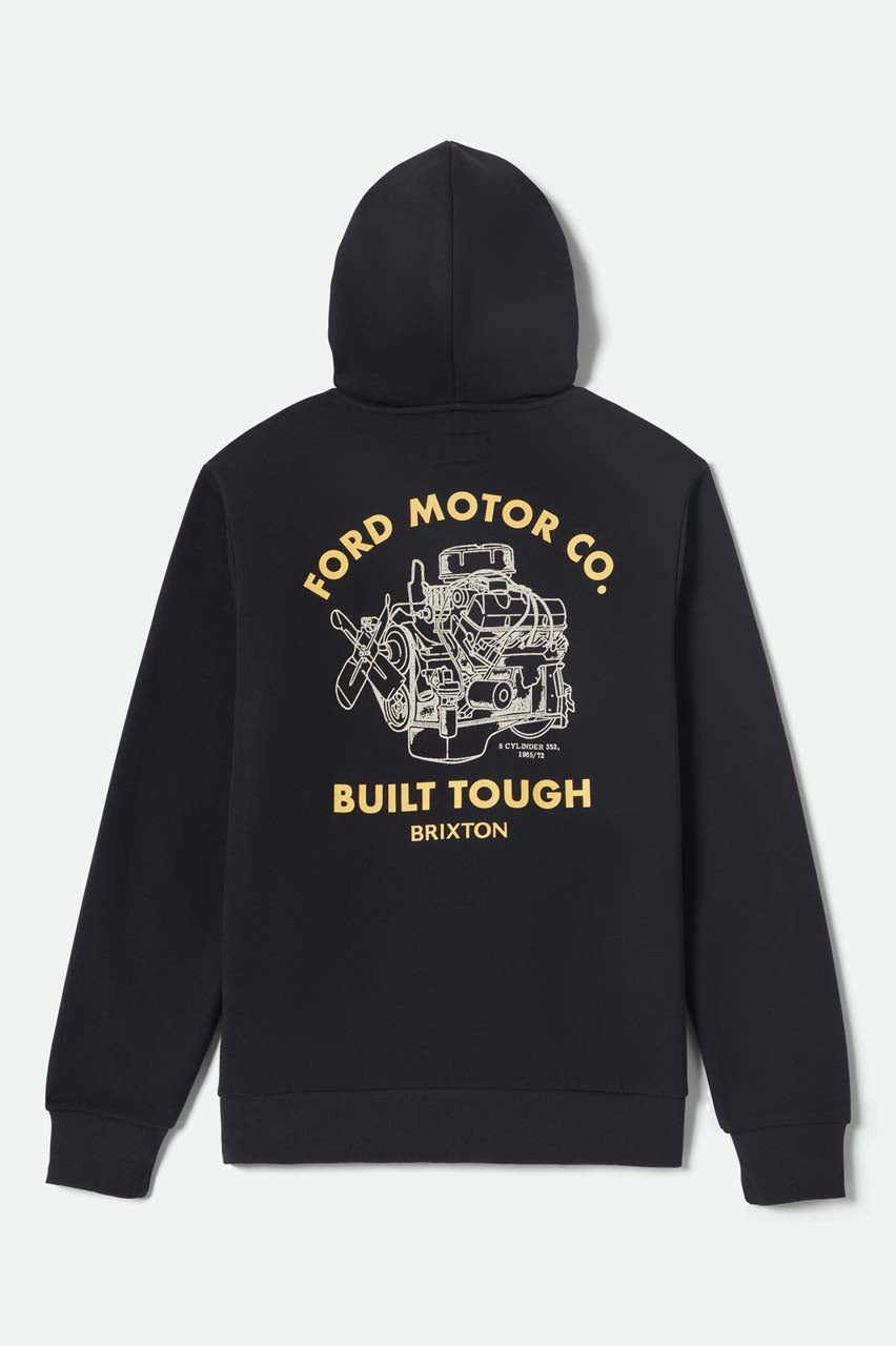 Brixton x Ford Built Tough Fleece Hoodie
