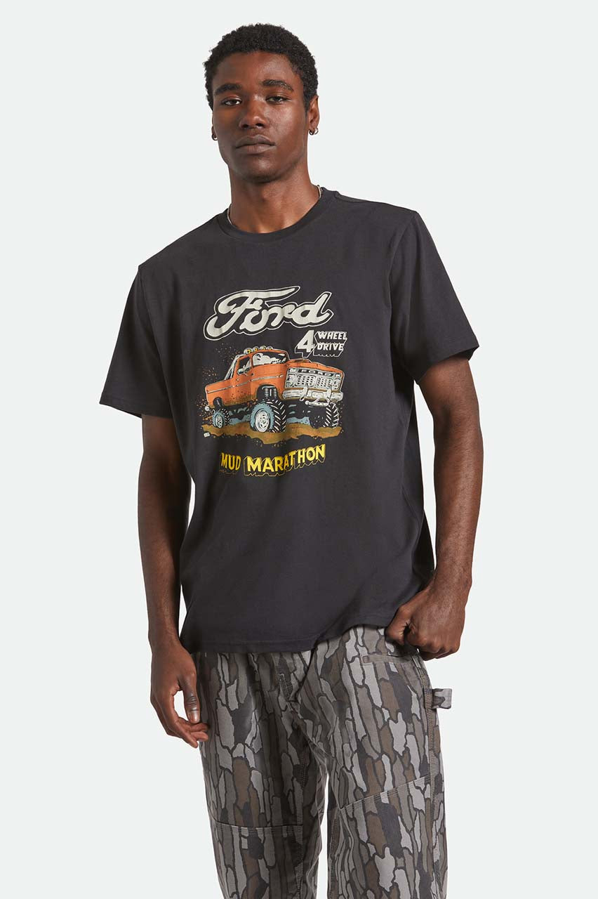 Brixton x Ford Mud Mara Tee