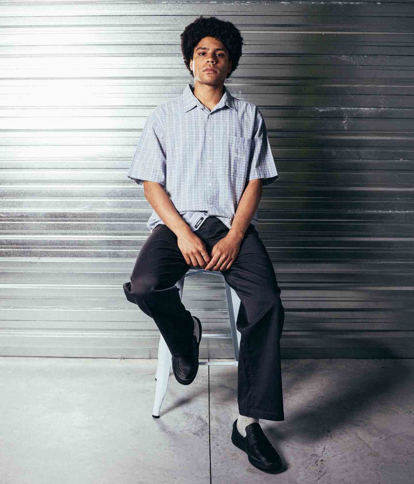 Manners Check Short Sleeve Shirt
