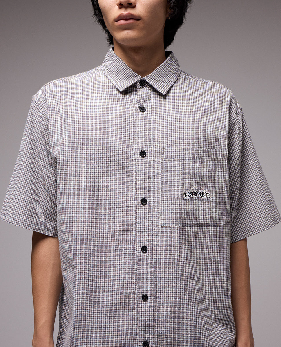 Vivian Check Short Sleeve Shirt