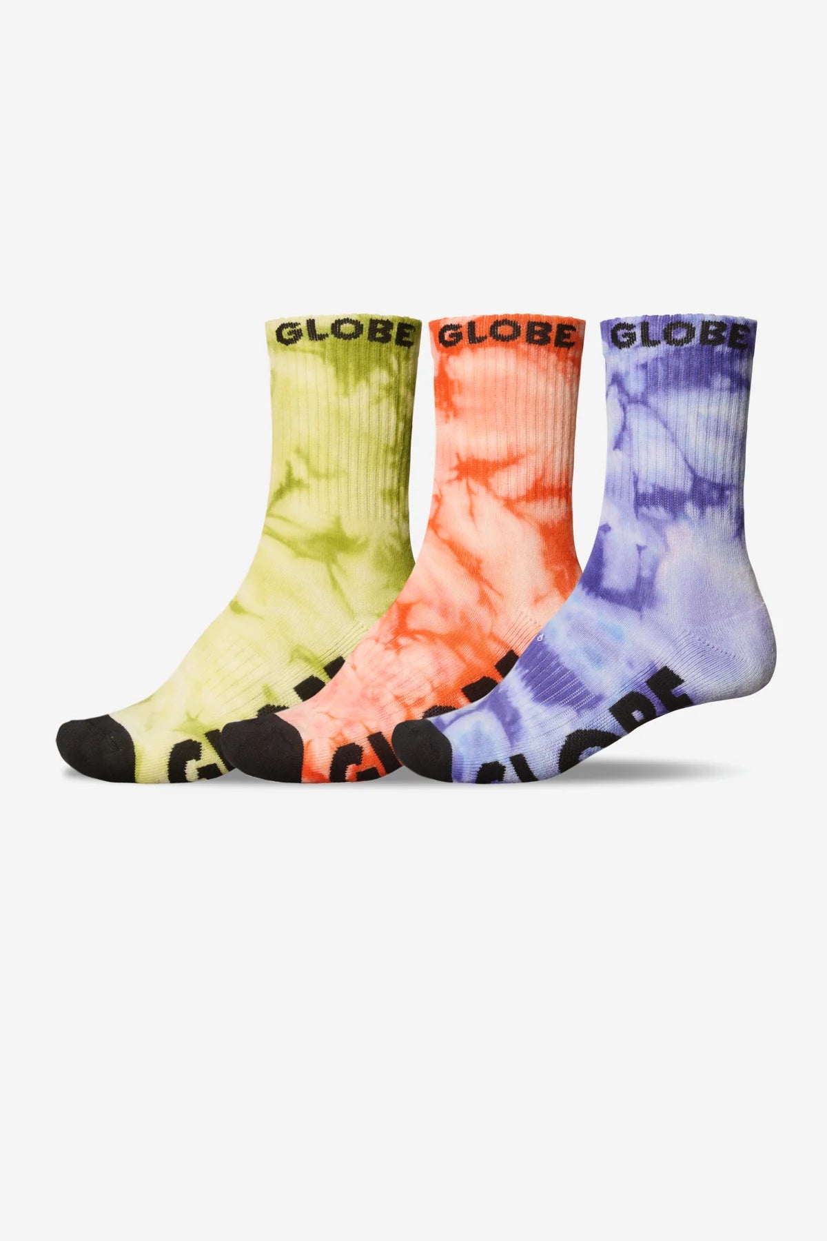 Globe All Tied Up Youth Sock 3 Pack