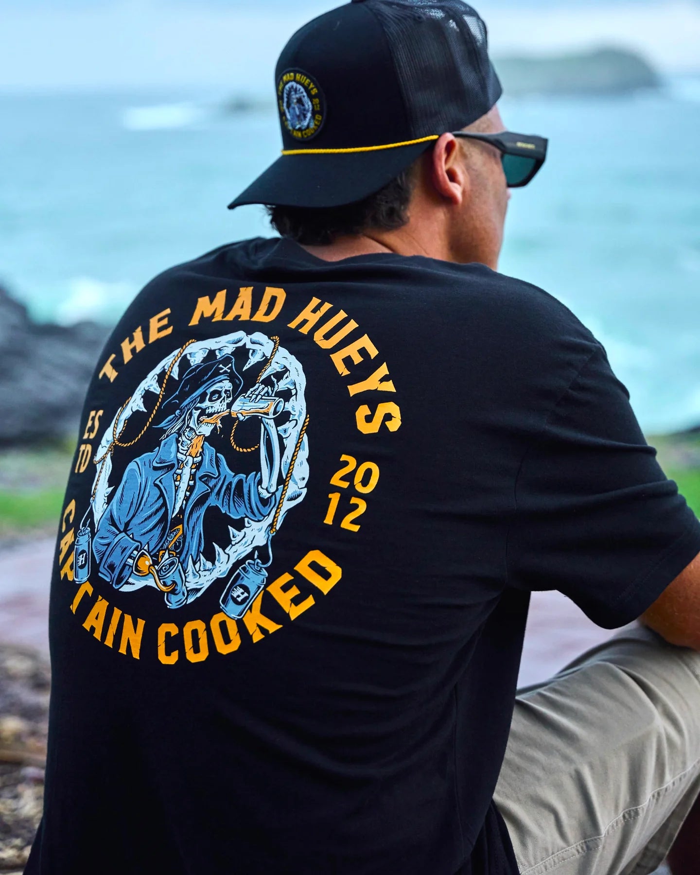 Captain Cooked Jaws Short Sleeve Tee