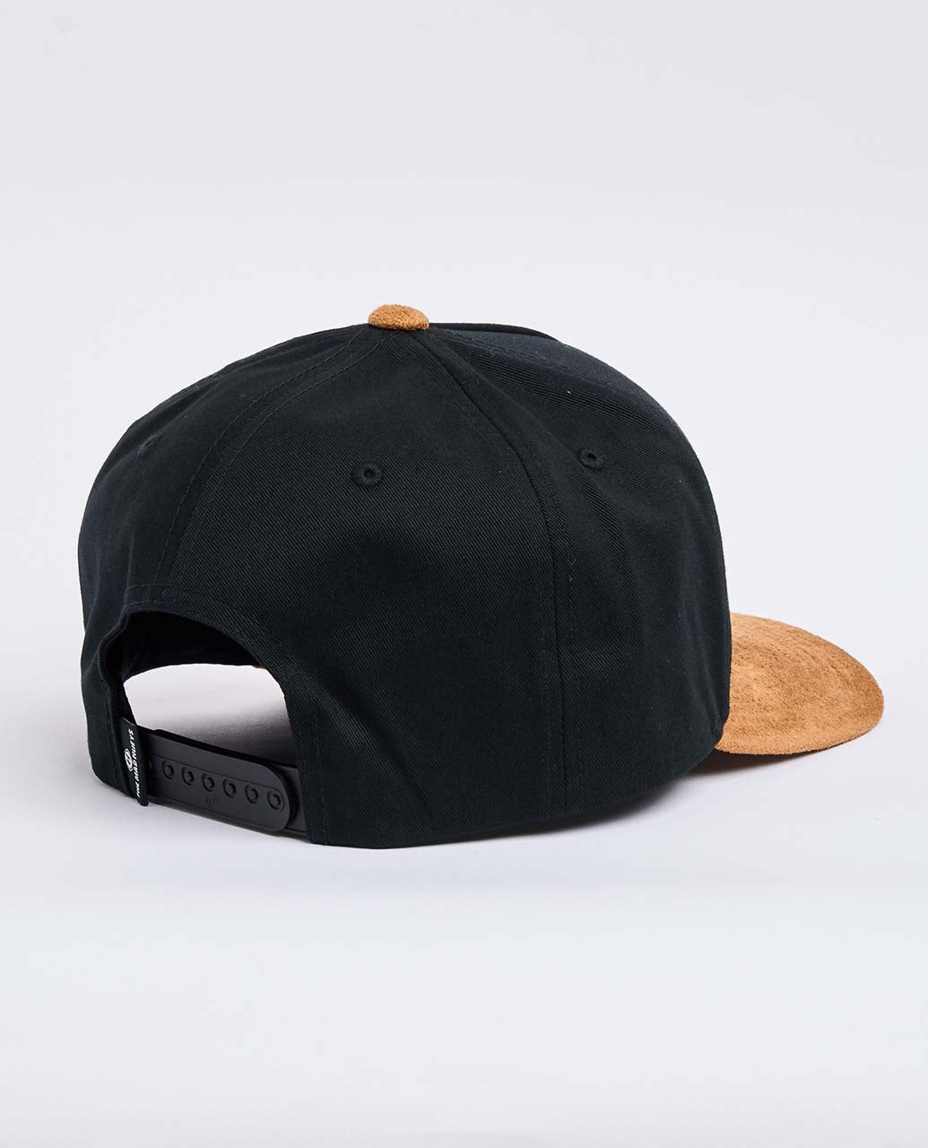 Sued Twill Snapback Cap