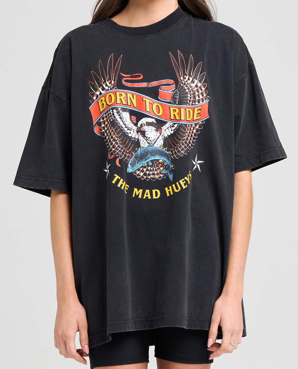 Born To Ride Oversized Tee