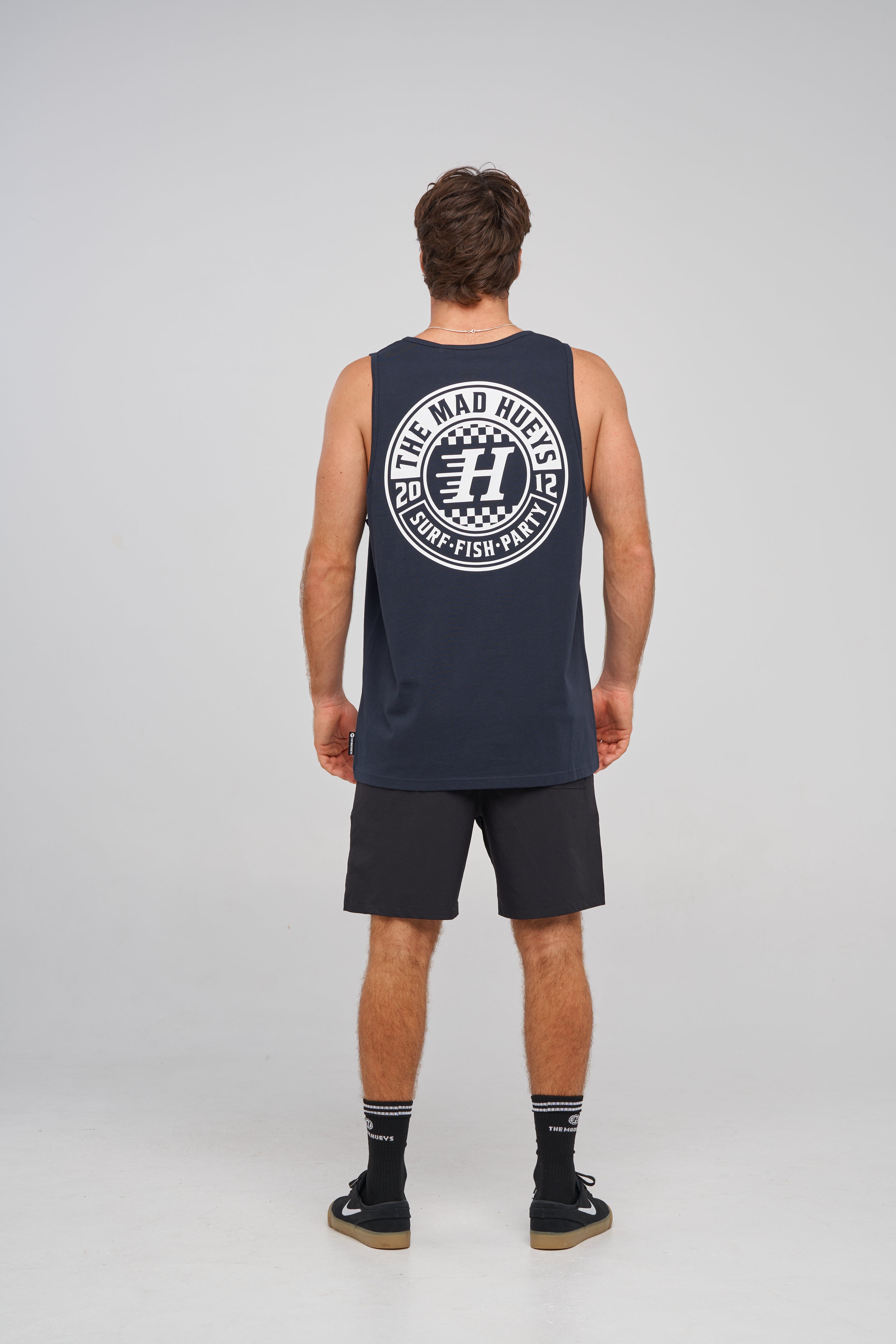 Checker Hueys Tank