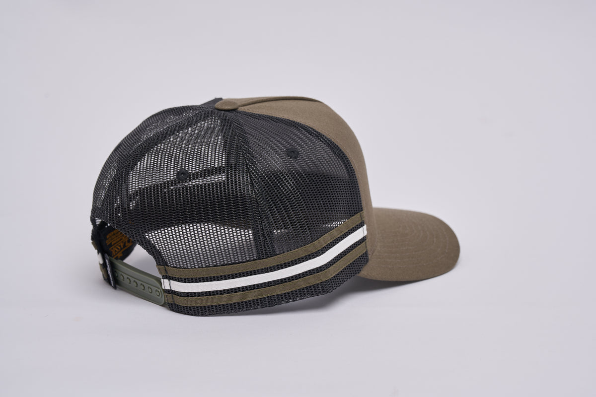 Checker Hueys Twill Trucker