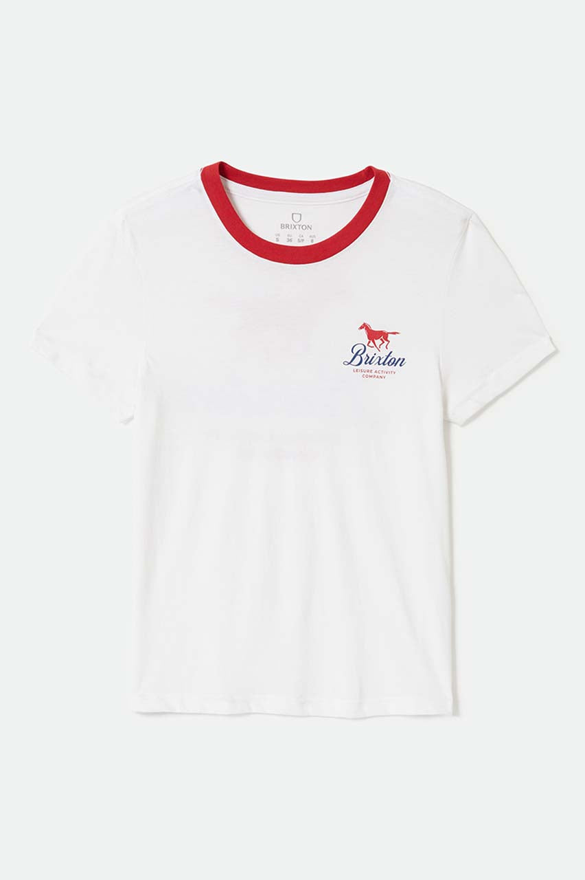 Leisure Activity Fitted Crew Tee