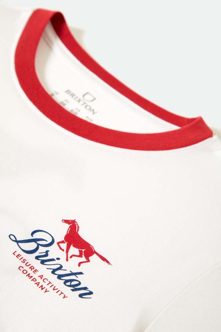 Leisure Activity Fitted Crew Tee