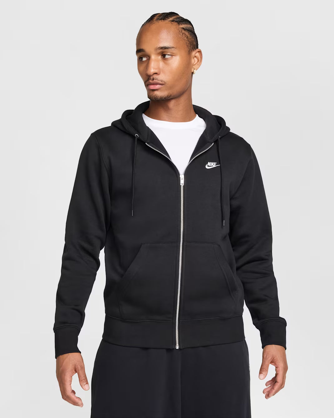 Zip Fleece Hoodie