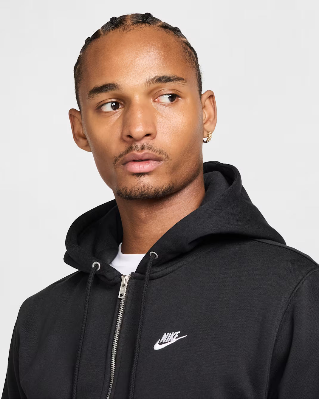 Zip Fleece Hoodie