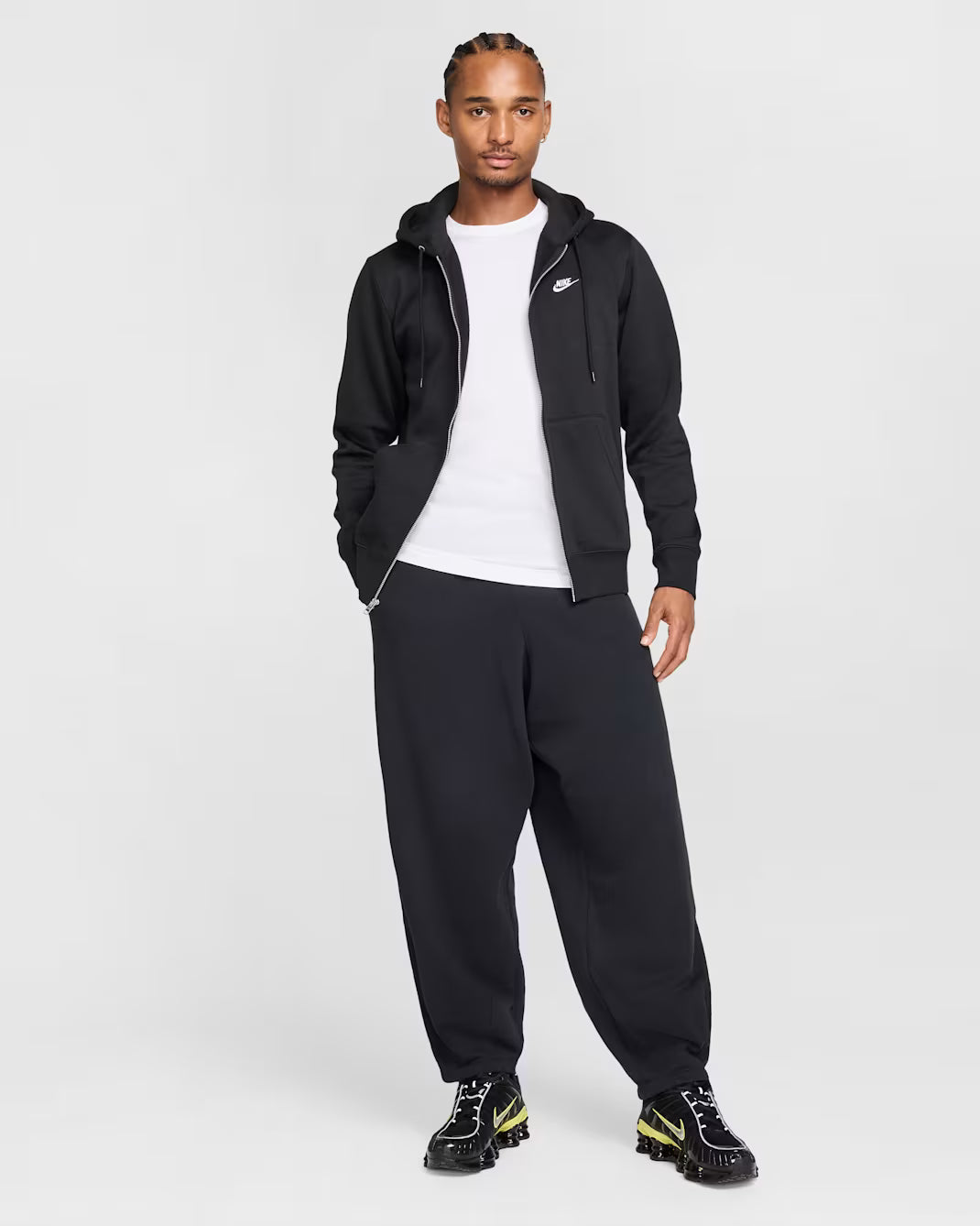 Zip Fleece Hoodie