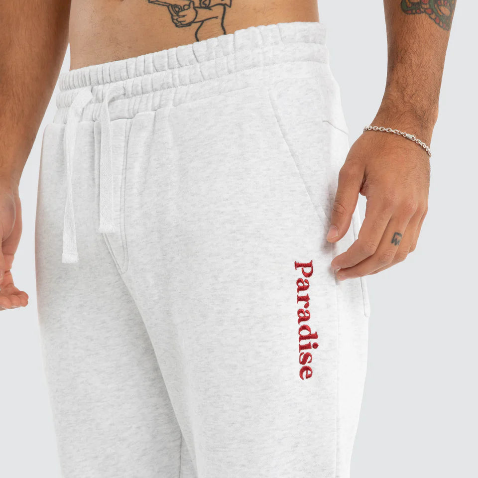 Merch Trackpant-Snow Marle