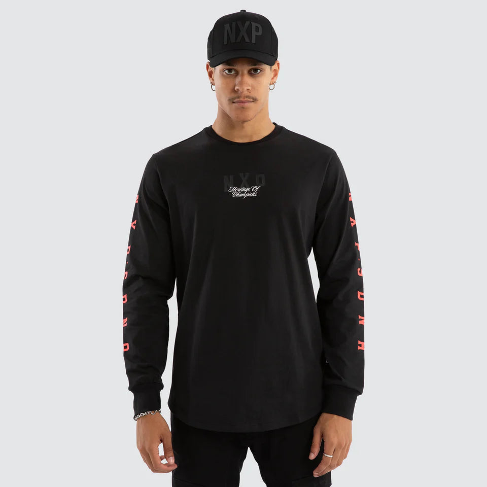 Final Dual Curved Long Sleeve Tee