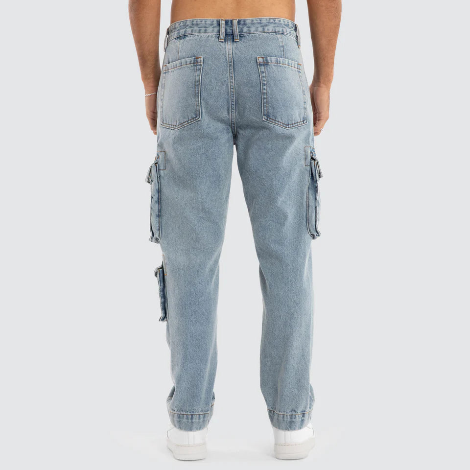 Colby Denim Cargo Pant