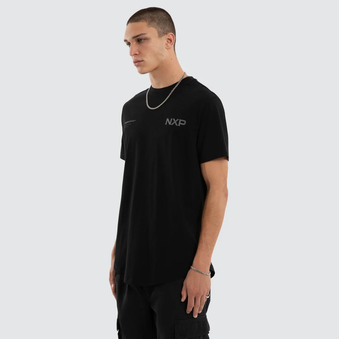Crime Dual Curved T-Shirt