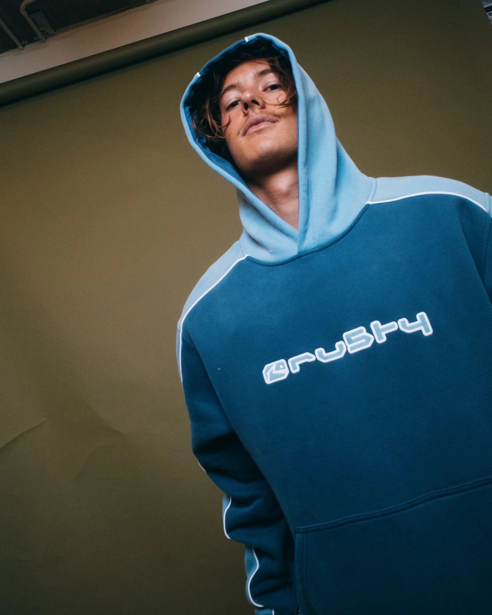 Panela Anderson Hood-Atlantic Blue