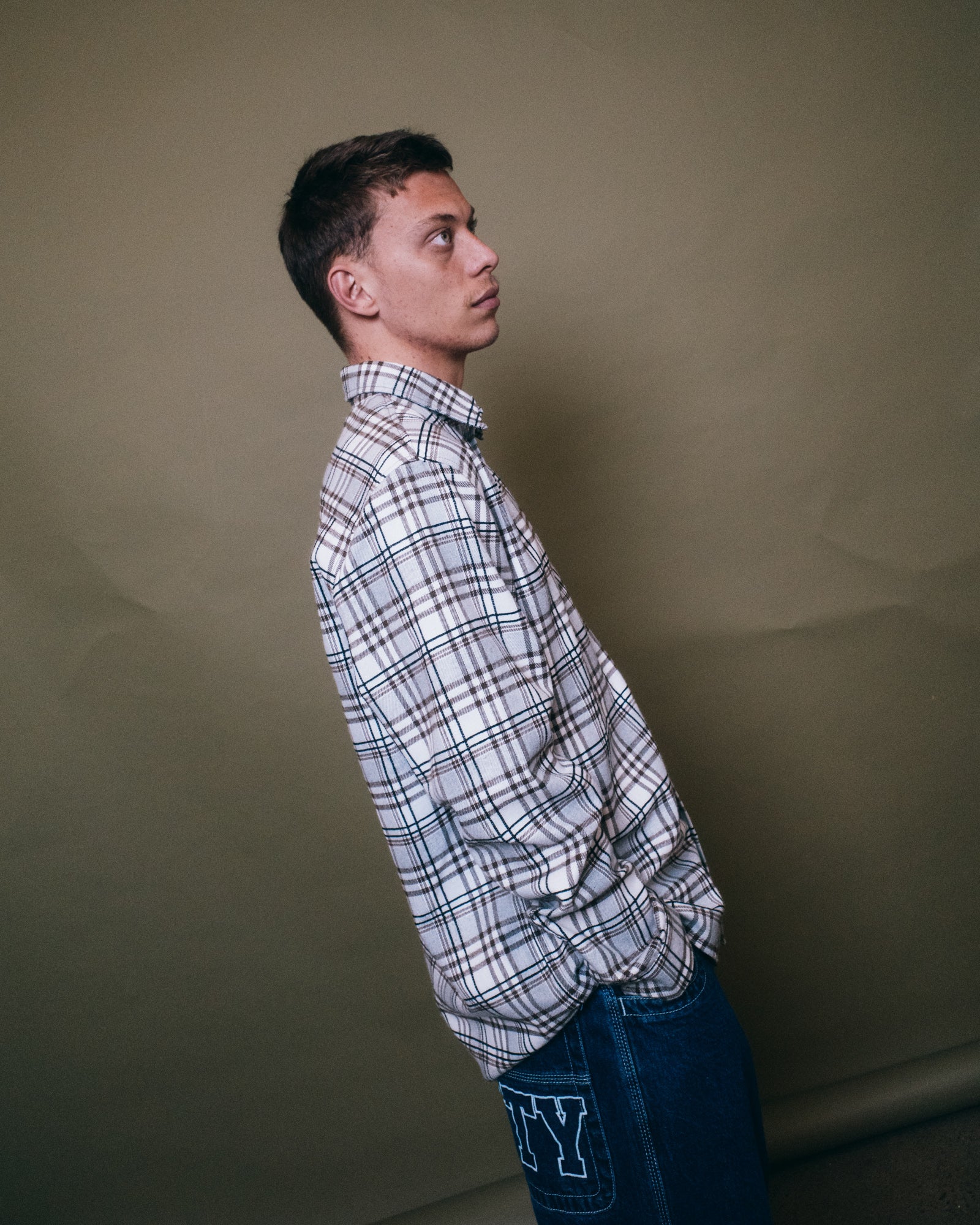 Brooks Long Sleeve Shirt-Pine Cone