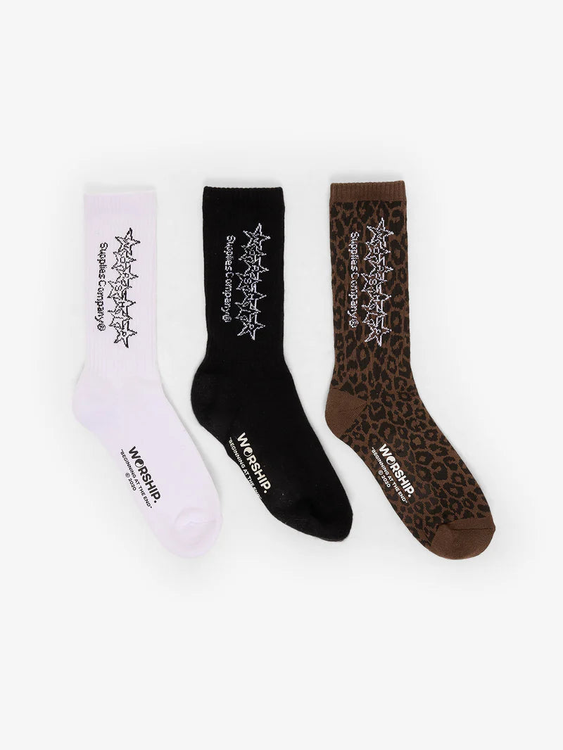 Night Prowler Socks 3 Pack