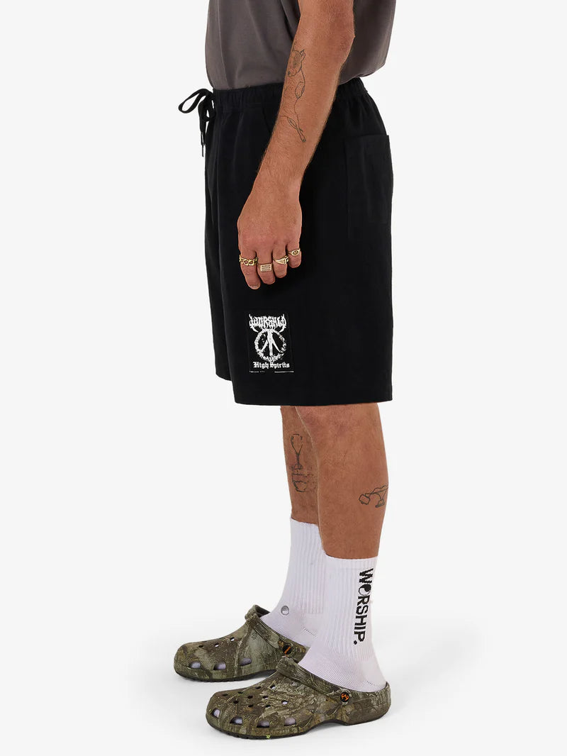 Inherit Baggy Cotton Linen Short