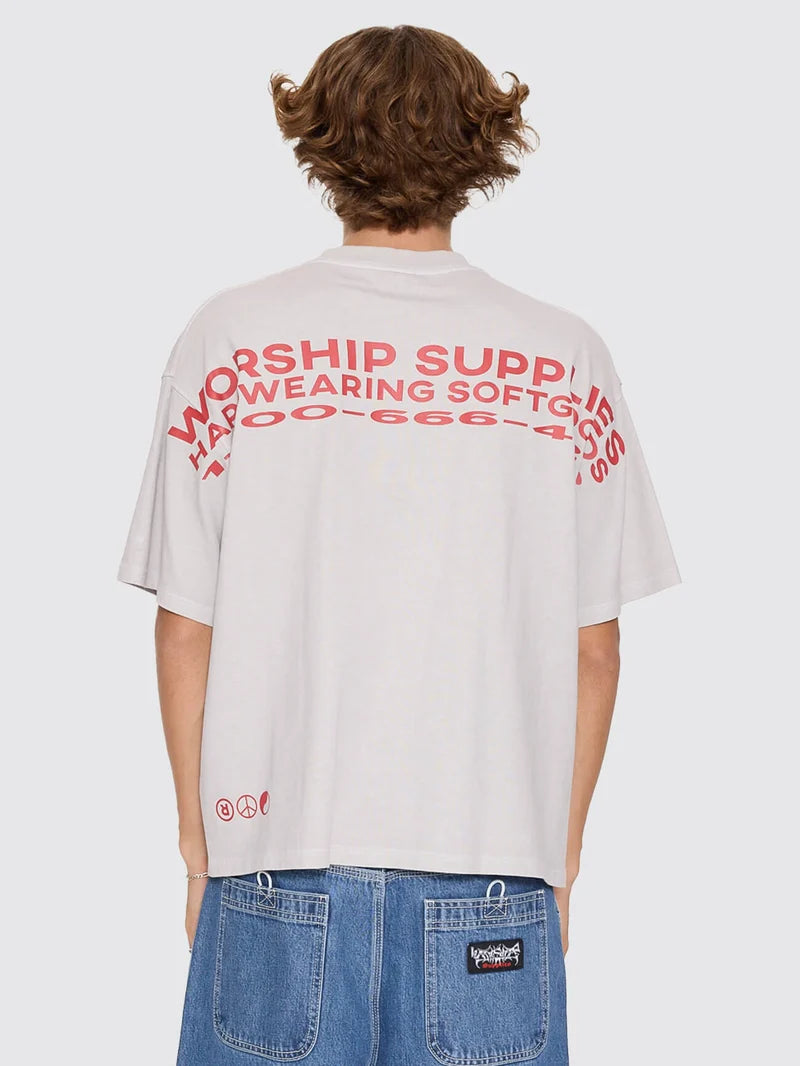 Data Point Box Crop T-Shirt