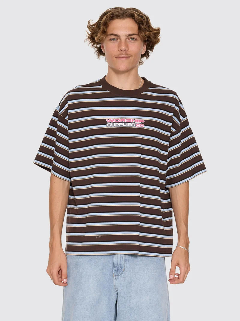Globo Stripe Box T-Shirt