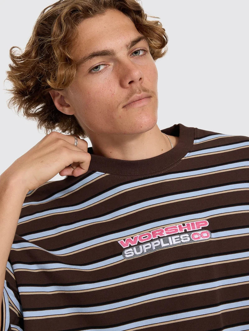 Globo Stripe Box T-Shirt