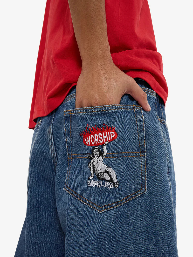 Hold Up Big Dawg Jean Short