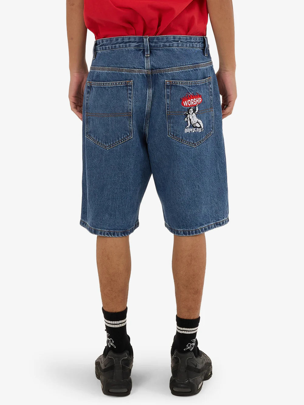 Hold Up Big Dawg Jean Short